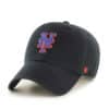 New York Mets 47 Brand Black Blue Orange Clean Up Adjustable Hat