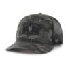 New York Mets 47 Brand Charcoal Camo Trucker Black Mesh Snapback Hat