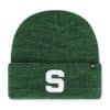 Michigan State Spartans 47 Brand Dark Green Brain Freeze Cuff Knit Hat