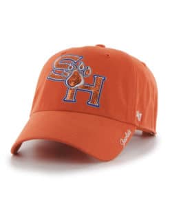 Sam Houston State Bearkats Women's 47 Brand Sparkle Orange Clean Up Adjustable Hat