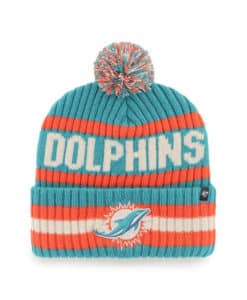 Miami Dolphins 47 Brand Neptune Bering Cuff Knit Hat
