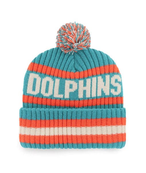 Miami Dolphins 47 Brand Neptune Bering Cuff Knit Hat - Image 2