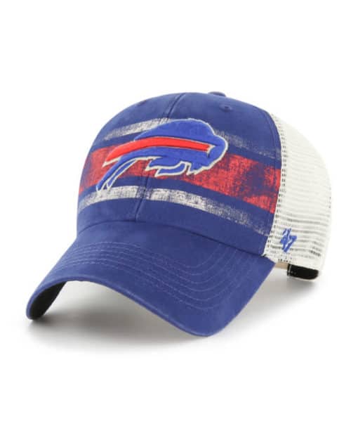 Buffalo Bills 47 Brand Interlude Vintage Blue MVP Mesh Snapback Hat