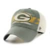 Green Bay Packers 47 Brand Interlude Vintage Green MVP Mesh Snapback Hat