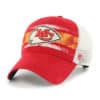 Kansas City Chiefs 47 Brand Interlude Vintage Red MVP Mesh Snapback Hat