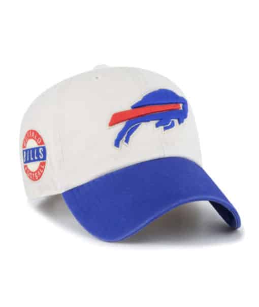 Buffalo Bills 47 Brand Bone Clean Up Adjustable Hat