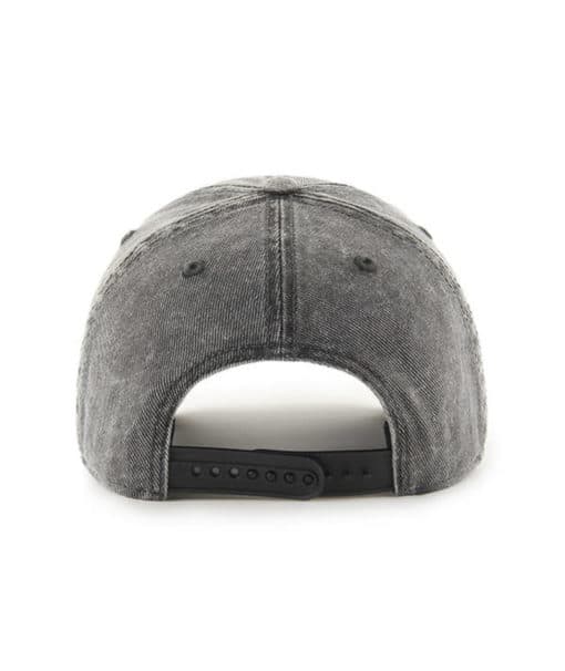 Miami Dolphins 47 Brand Vintage Black Clean Up Snapback Hat - Image 2