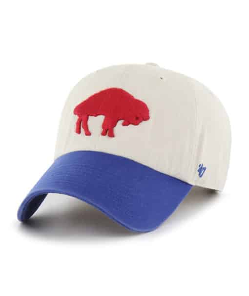 Buffalo Bills 47 Brand Legacy Bone Clean Up Adjustable Hat - Image 3