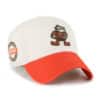 Cleveland Browns 47 Brand Legacy Bone Clean Up Adjustable Hat