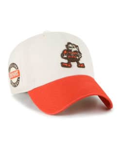 Cleveland Browns 47 Brand Legacy Bone Clean Up Adjustable Hat