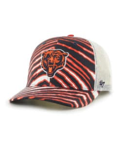 Chicago Bears 47 Brand Zubaz Navy Trucker Mesh Adjustable Hat