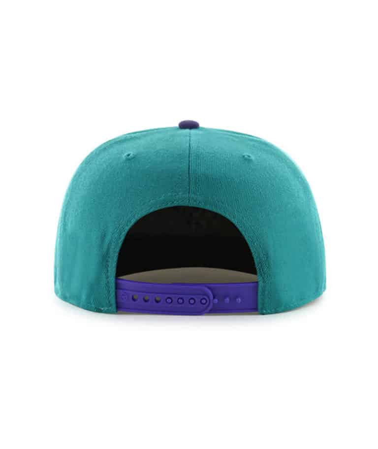 Anaheim Ducks 47 Brand Tailgate Teal No Shot Two Tone Snapback Hat