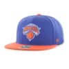 New York Knicks 47 Brand Royal Blue No Shot Two Tone Snapback Hat