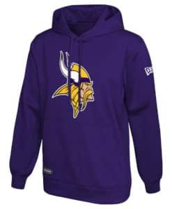 Minnesota Vikings Men's New Era Stadium Purple Pullover Hoodie