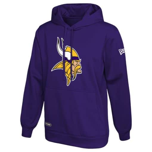 Minnesota Vikings Men's New Era Stadium Purple Pullover Hoodie