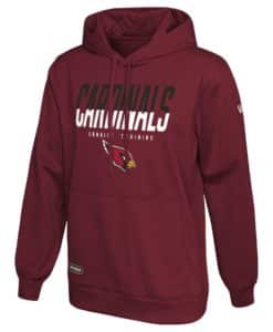 Arizona Cardinals Men's New Era Cardinal Big Stage Pullover Hoodie