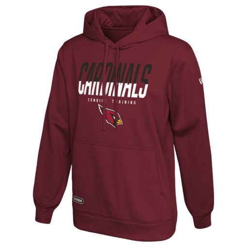 Arizona Cardinals Men's New Era Cardinal Big Stage Pullover Hoodie