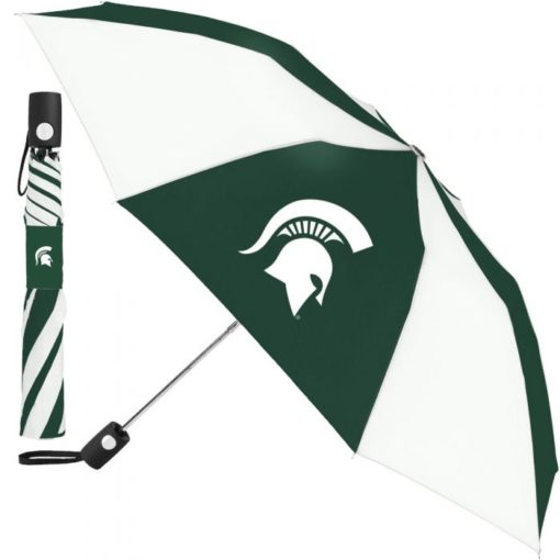 Michigan State Spartans Automatic Folding Umbrella