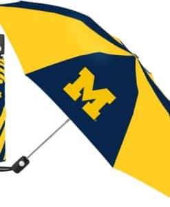 Michigan Wolverines Automatic Folding Umbrella