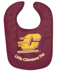 Central Michigan Chippewas Baby Bib - All Pro Little Fan