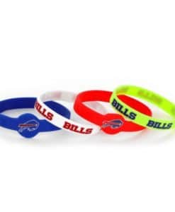 Buffalo Bills Bracelets 4 Pack Silicone