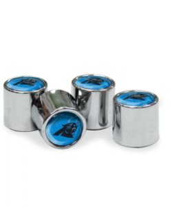 Carolina Panthers Tire Valve Stem Caps