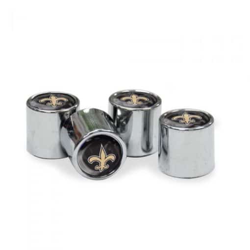 New Orleans Saints Tire Valve Stem Caps