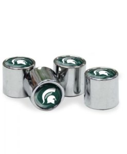 Michigan State Spartans Tire Valve Stem Caps