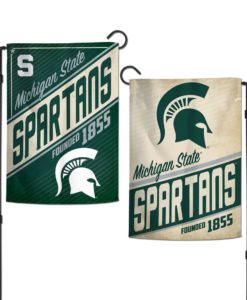 Michigan State Spartans Retro 2 Sided 12.5″ x 18″ Garden Flag