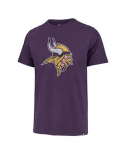 Minnesota Vikings Men's 47 Brand Franklin Vintage Purple T-Shirt Tee