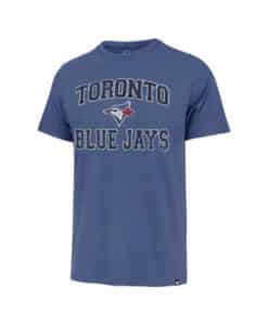 Toronto Blue Jays Men's 47 Brand Cadet Blue Arch Franklin T-Shirt Tee