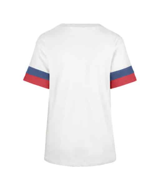 Toronto Blue Jays Women's 47 Brand Frankie Sandstone T-Shirt Tee - Image 2