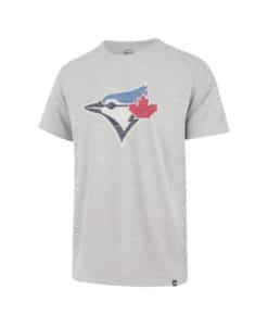 Toronto Blue Jays Men's 47 Brand Gray Franklin T-Shirt Tee