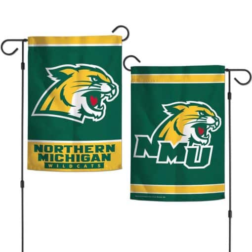 Northern Michigan Wildcats 12.5"x18" 2 Sided Garden Flag