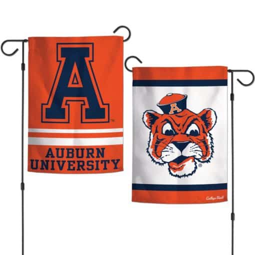 Auburn Tigers Classic 12.5"x18" 2 Sided Garden Flag