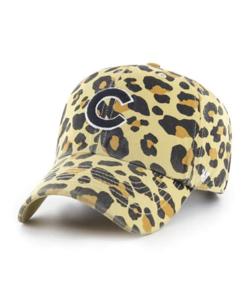 Chicago Cubs Women's 47 Brand Light Gold Bagheera Clean Up Adjustable Hat