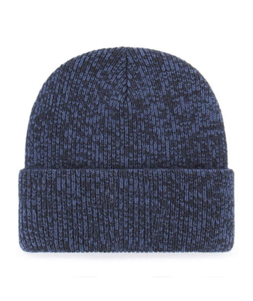New York Yankees 47 Brand Classic Brain Freeze Navy Cuff Knit Hat - Image 2