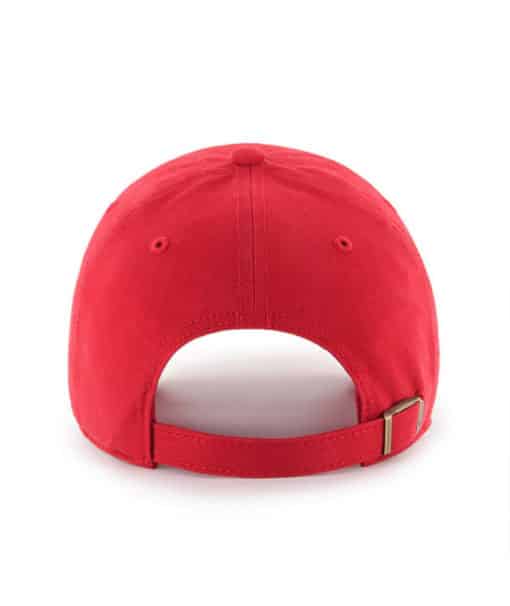 Philadelphia Phillies Women's 47 Brand Red Miata Clean Up Adjustable Hat - Image 2