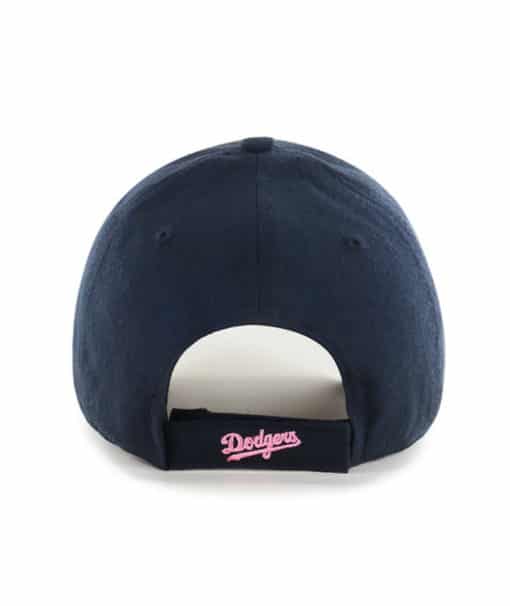 Los Angeles Dodgers 47 Brand Pink Navy MVP Adjustable Hat - Image 2