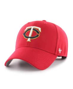 Minnesota Twins 47 Brand Red MVP Adjustable Hat