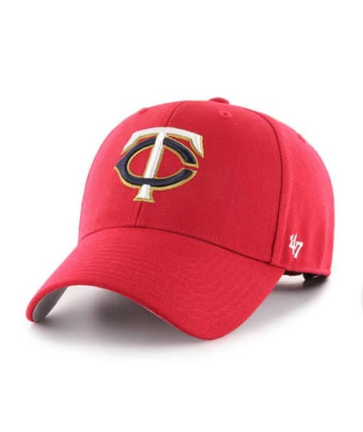 Minnesota Twins 47 Brand Red MVP Adjustable Hat