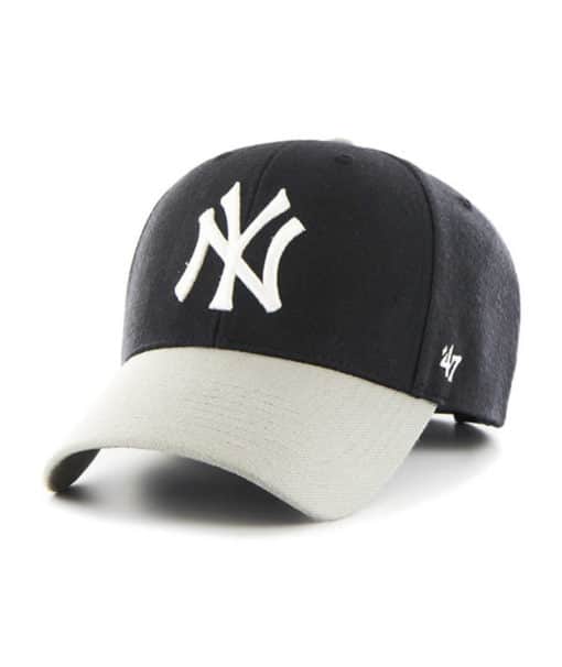 New York Yankees 47 Brand Navy Gray MVP Adjustable Hat