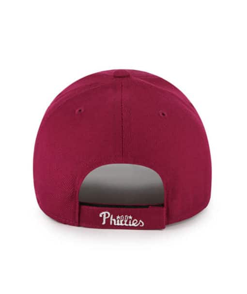 Philadelphia Phillies 47 Brand Cardinal MVP Adjustable Hat - Image 2