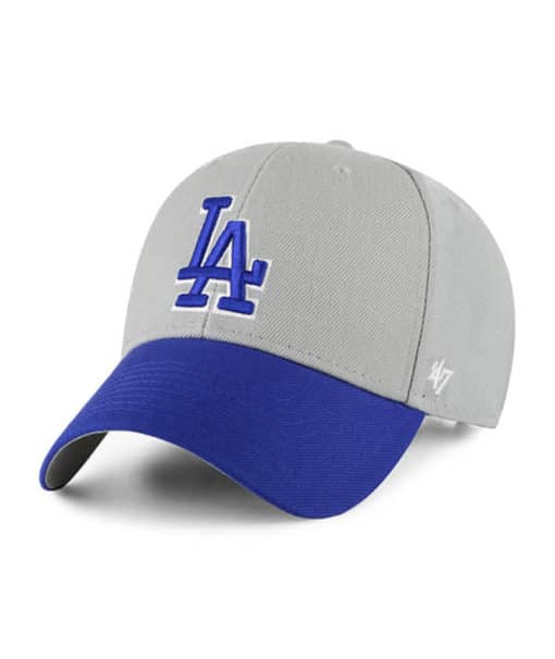 Los Angeles Dodgers 47 Brand Blue Gray MVP Adjustable Hat