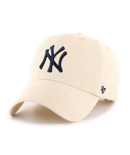 New York Yankees 47 Brand Natural Clean Up Adjustable Hat