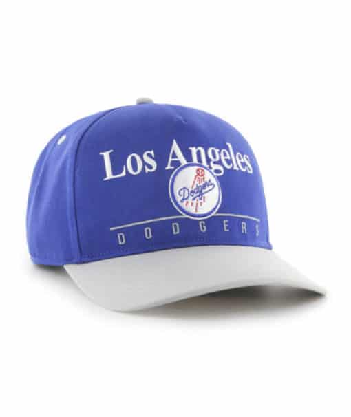 Los Angeles Dodgers 47 Brand Blue Gray Super Hitch Snapback Hat