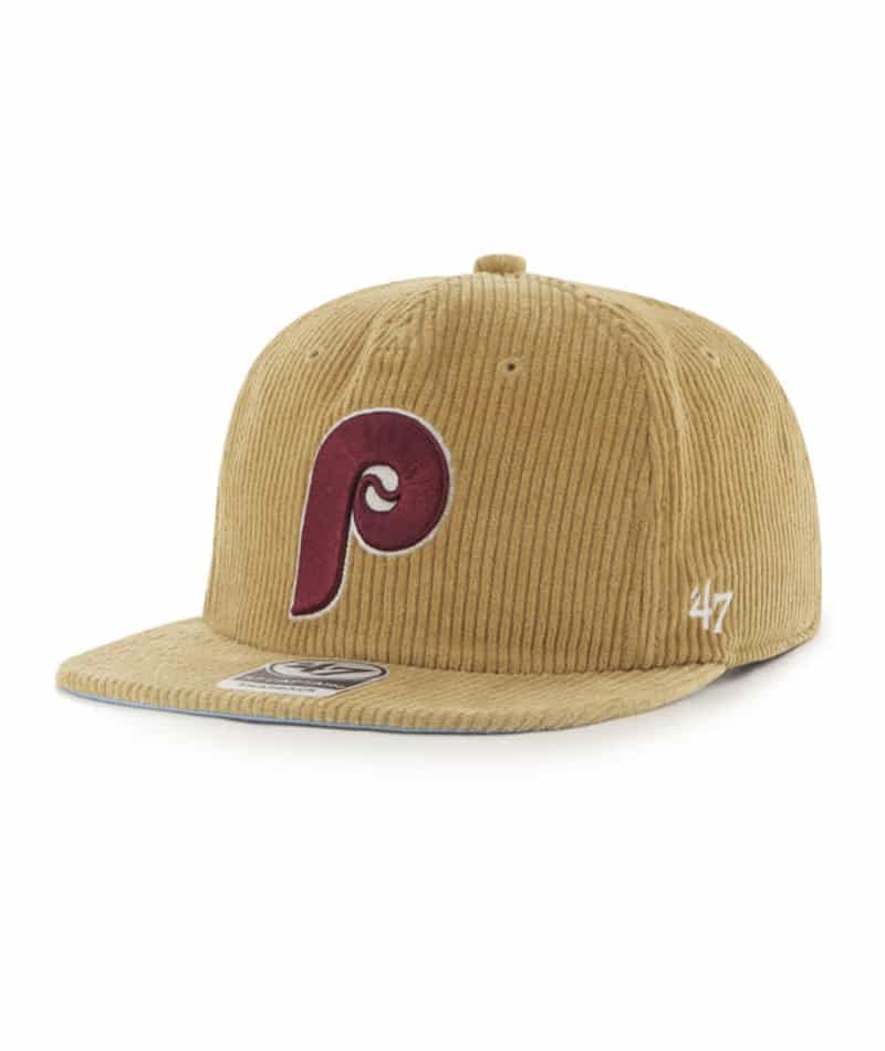 Casquette Baseball '47 Brand Philadelphia Phillies – Couleur Kaki, Taille Unique, Neuve Avec étiquettes