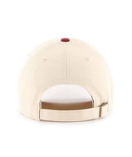 Philadelphia Phillies 47 Brand Cooperstown Natural Cardinal Clean Up Adjustable Hat - Image 2