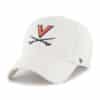 Virginia Cavaliers 47 Brand White Clean Up Adjustable Hat