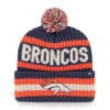 Denver Broncos 47 Brand Light Navy Bering Cuff Knit Hat